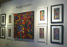Reggie Laurent Art Exhibit