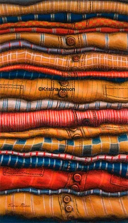 Crayon Art by Kristina Nelson: Colorful Drawings Created Entirely With ...