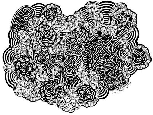 Detailed Doodle Art by Dia Stafford