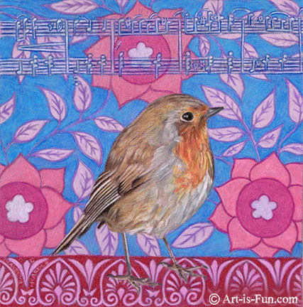 Colored pencil drawing by Thaneeya McArdle