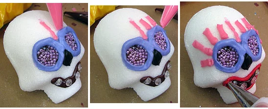 Sugar Skull Icing Decoration Tips