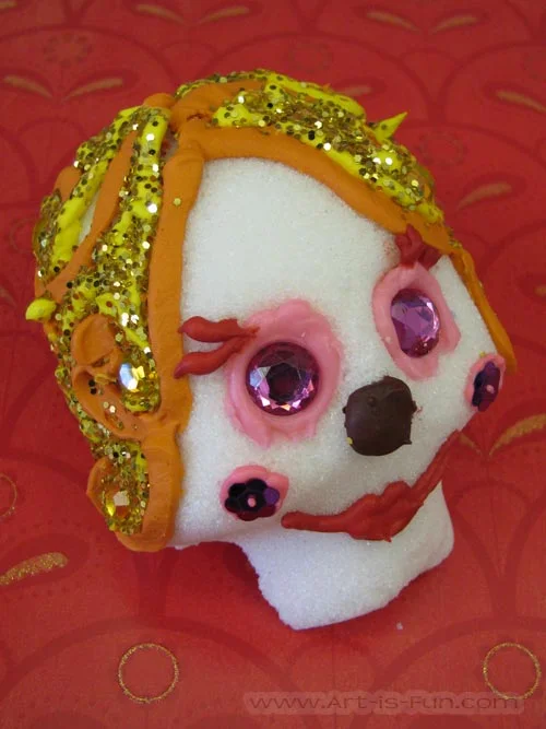 Cute Sugar Skull Chick