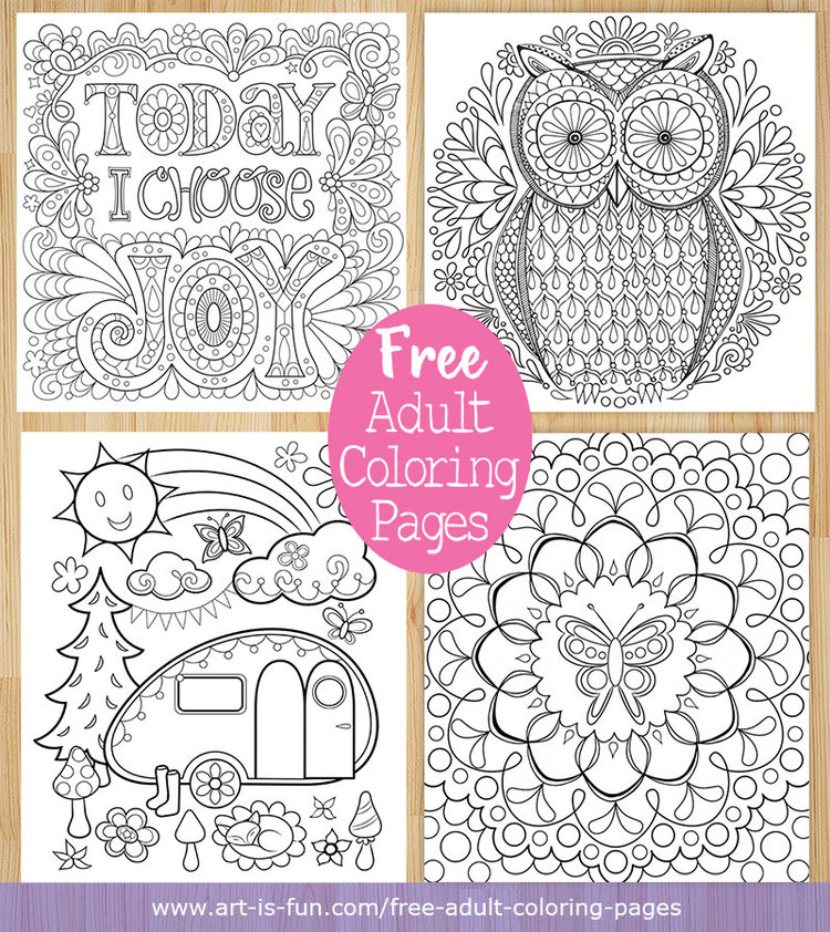 Free Adult Coloring Pages Detailed Printable Coloring Pages For