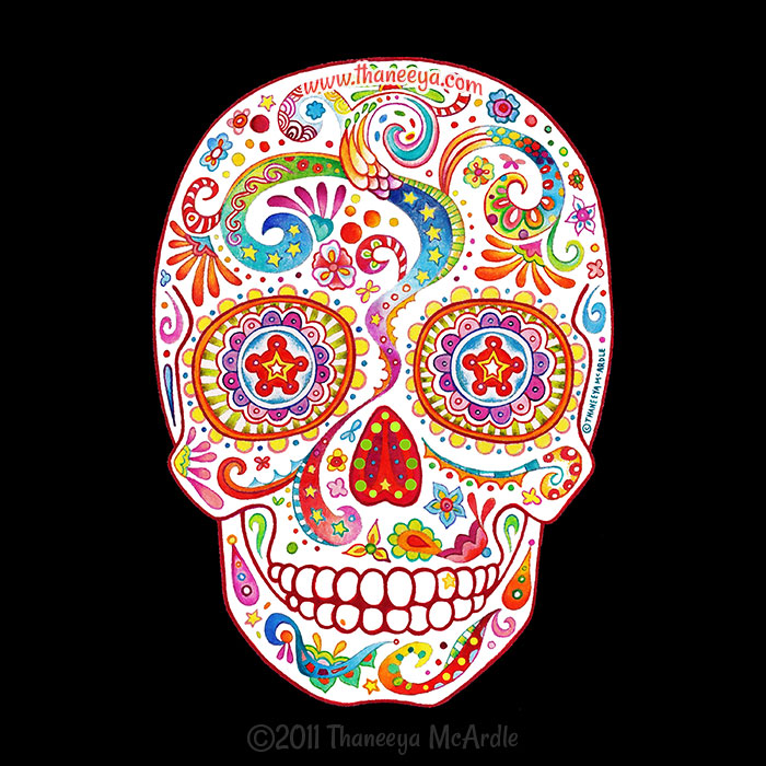 Thaneeya的迷幻药Sugar Skull 2011