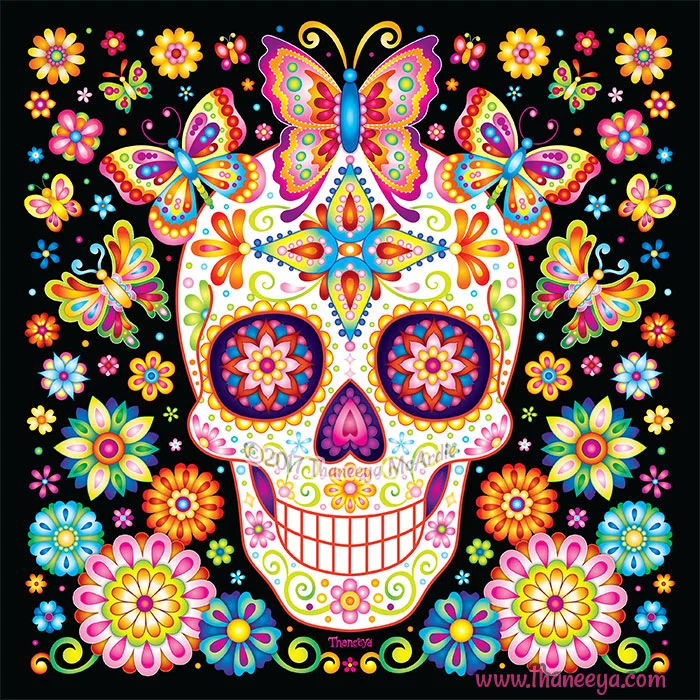 Day Of The Dead Art A Gallery Of Colorful Skull Art Celebrating Dia De Day Of The Dead Art A Gallery Of Colorful Skull Art Celebrating Dia De