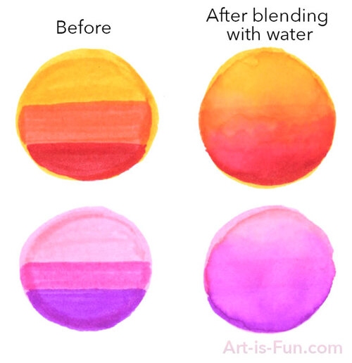 How to Blend With Markers the Right Way