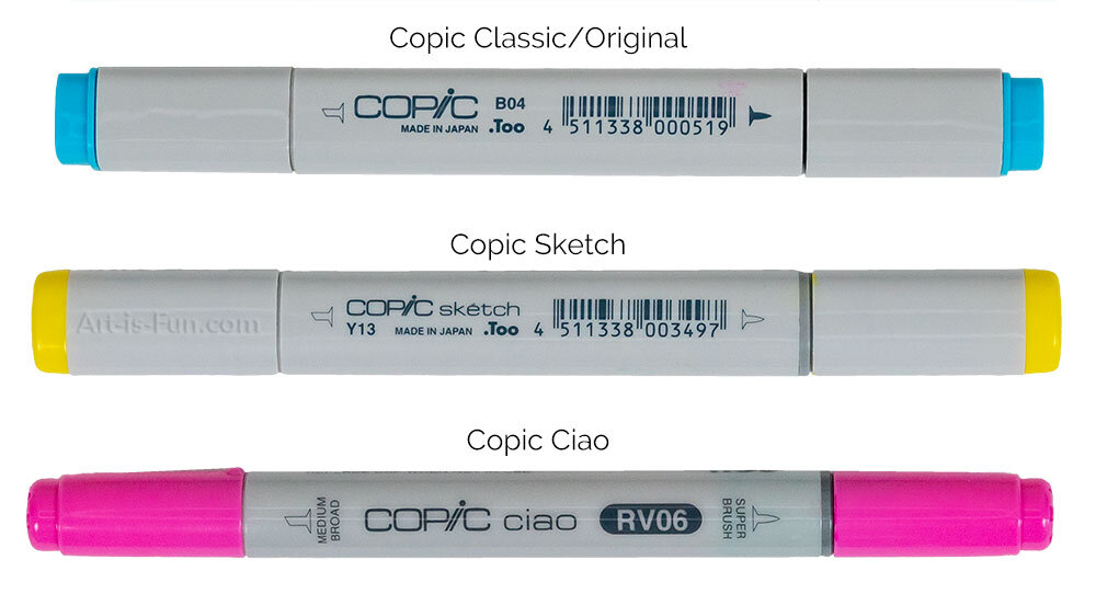 Bat Civilian skinny Copic Markers - Everything You Need to Know About Copics Before You Buy —  Art is Fun