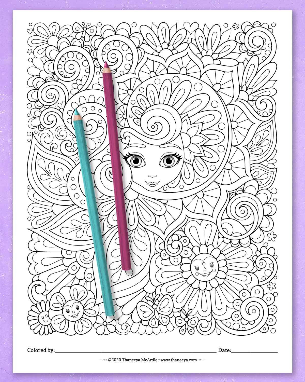 Color Fun Coloring Book by Thaneeya McArdle —