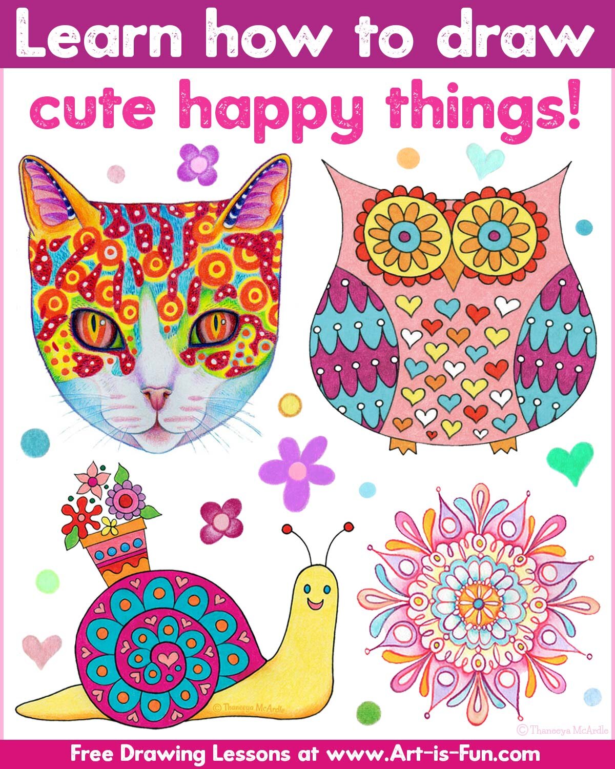 Featured image of post Cute Fun And Easy Drawings : Look at all the vibrant colors!