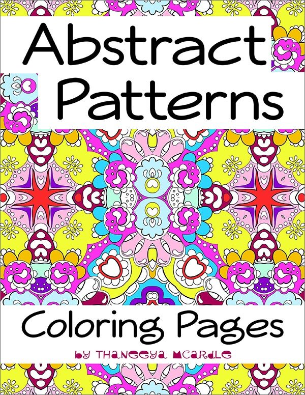Abstract Patterns Coloring Pages - Printable E-Book Of Detailed Abstract Coloring Pages — Art Is Fun Abstract Patterns Coloring Pages - Printable E-Book Of Detailed Abstract Coloring Pages — Art Is Fun