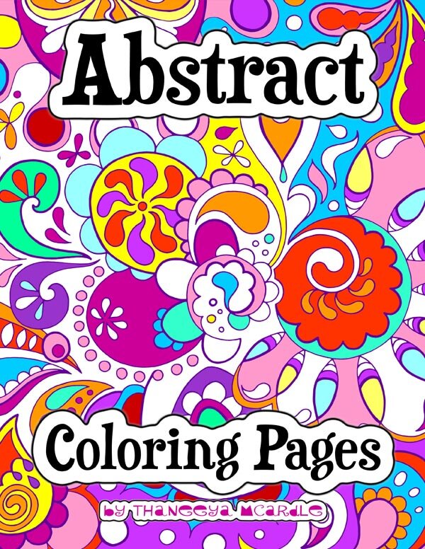 Abstract Coloring Pages - Printable E-Book Of Groovy Abstract Designs For You To Color! — Art Is Fun Abstract Coloring Pages - Printable E-Book Of Groovy Abstract Designs For You To Color! — Art Is Fun