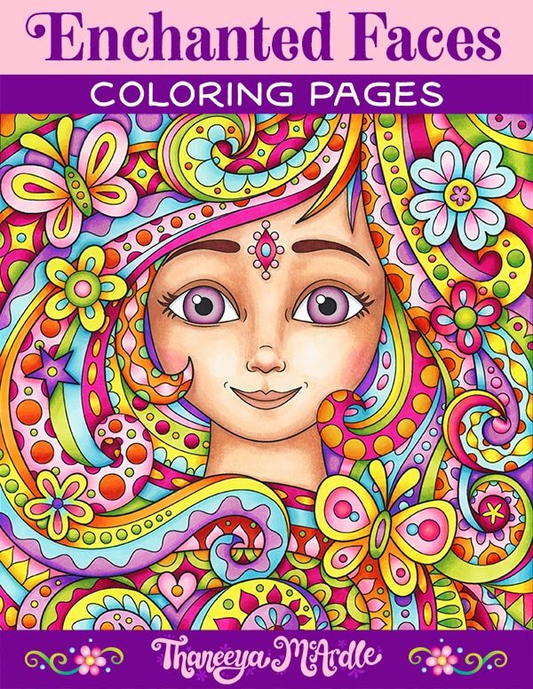 Easy Abstract Coloring Pages - Printable Coloring Pages for Adults, Teens  and Kids — Art is Fun