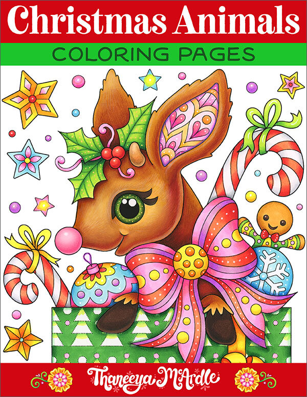 Happy Animals Watercolor Coloring Book for Kids: Watercolor