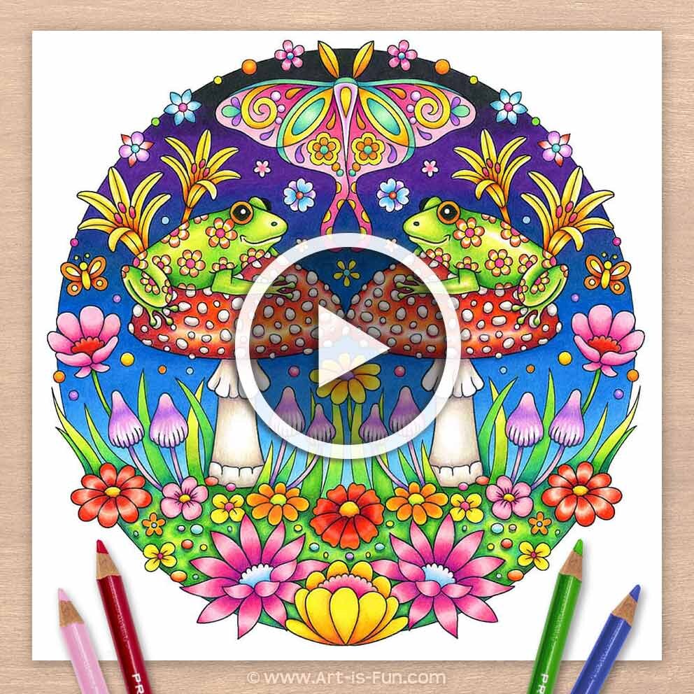 Try Colored Pencils With Beginner Projects