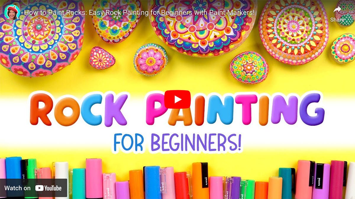 Rock Painting: How to Paint on Rocks for Beginners — Art is Fun