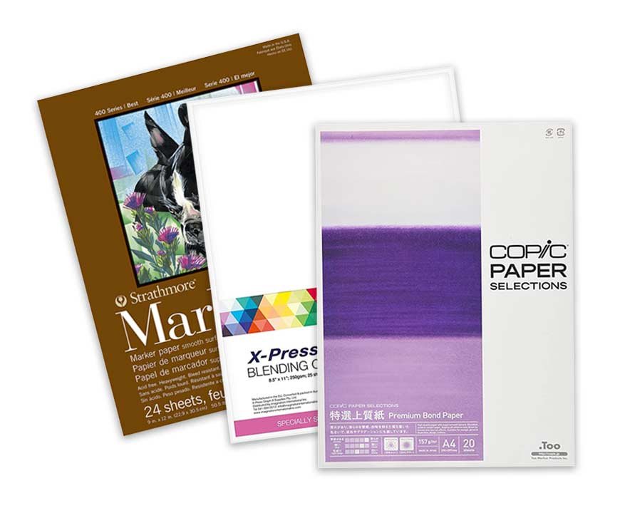 YOUR GUIDE TO PERFECT PAPER FOR ALCOHOL-BASED MARKERS