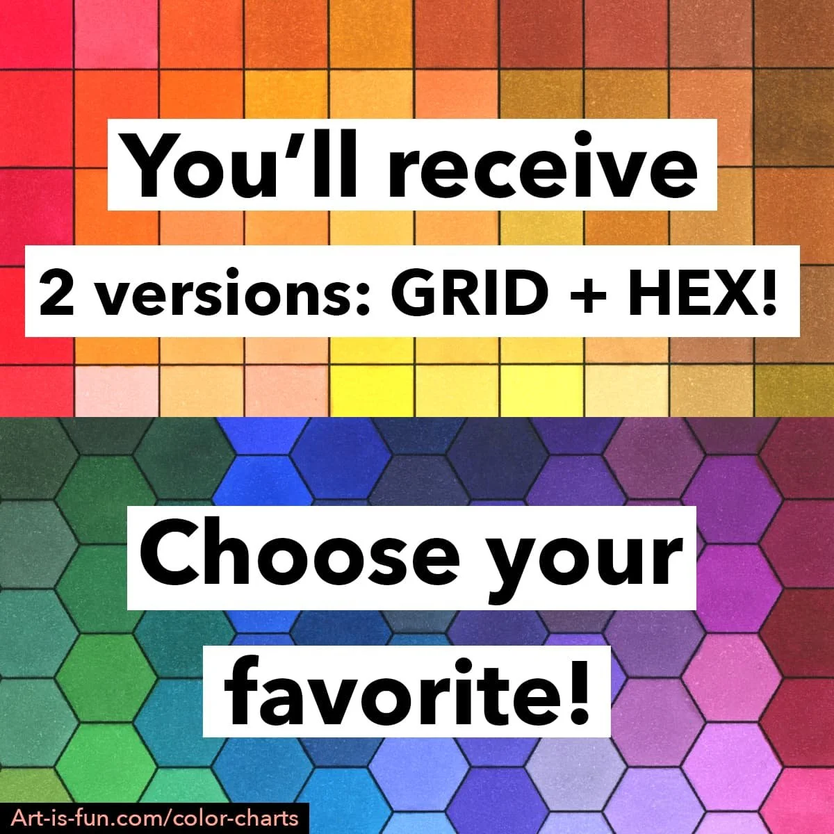 Printable Ohuhu Color Chart - 320 Ohuhu Honolulu Chromatic Color Chart by Thaneeya McArdle