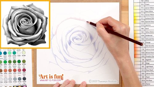 How to Draw Realism with Colored Pencils: Realistic Colored Pencil ...