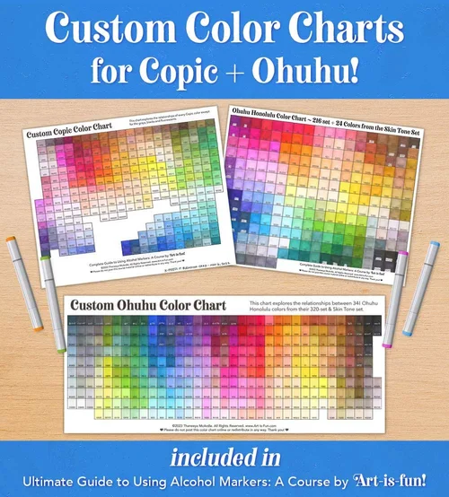 Ultimate Guide to Using Alcohol Markers - Learn the best alcohol marker ...