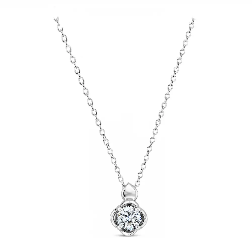 Diamond Femme Petale Classic Tulip Necklace