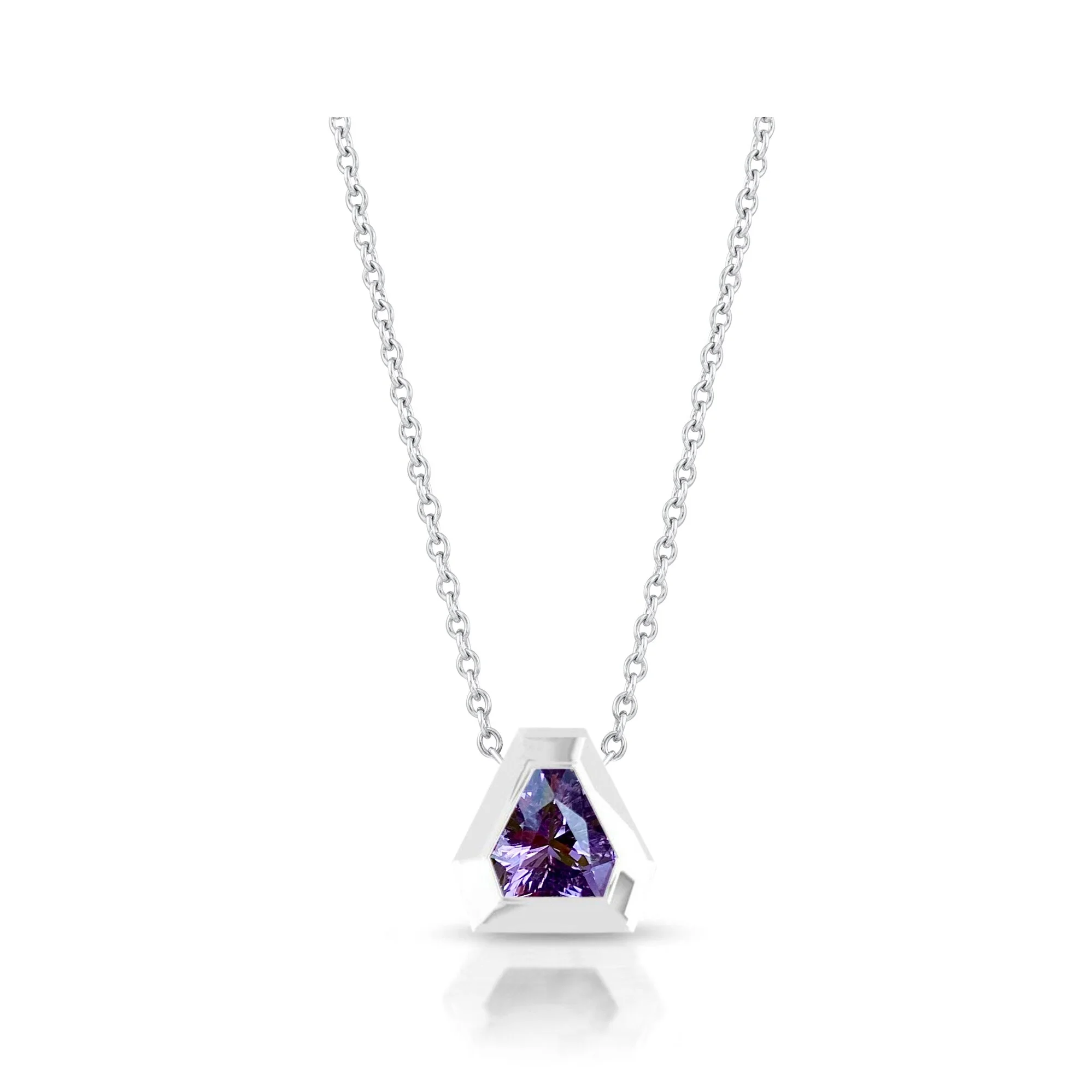 SOLD// Amethyst GALAXY Necklace, 1.84ct