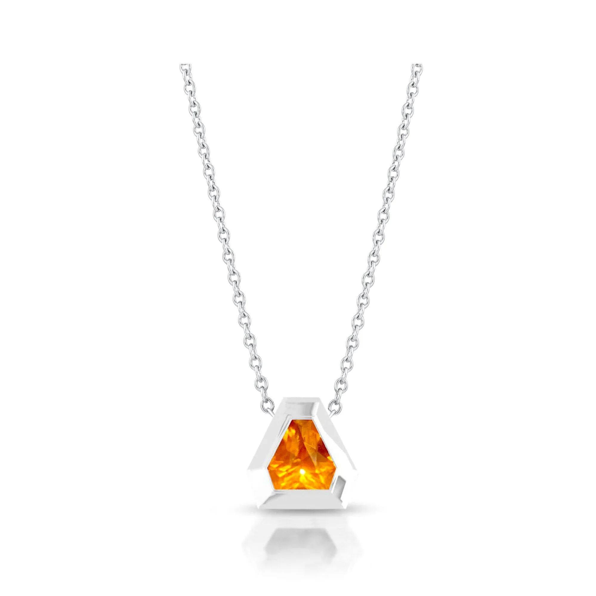 Fire Opal GALAXY Necklace