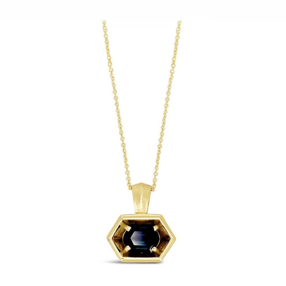 Blue Sapphire COSMOS PETITE Necklace