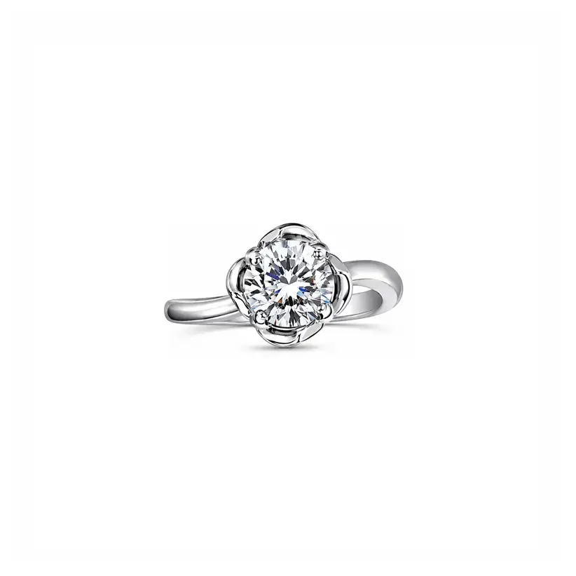 Diamond Femme Petale Classic Tulip Ring