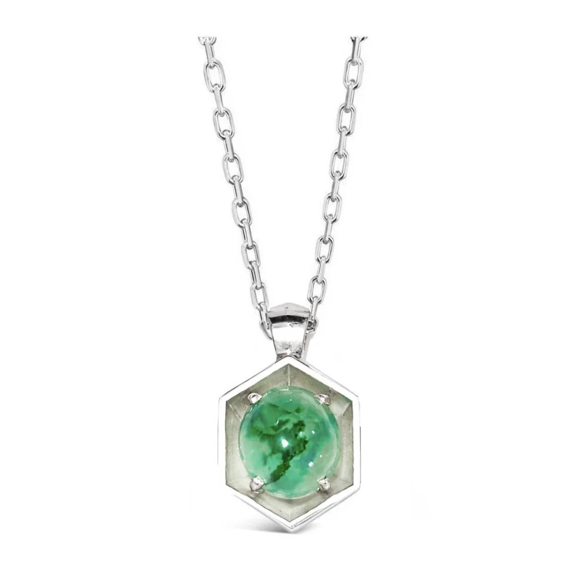 Gem Silica COSMOS Men's Necklace, SS