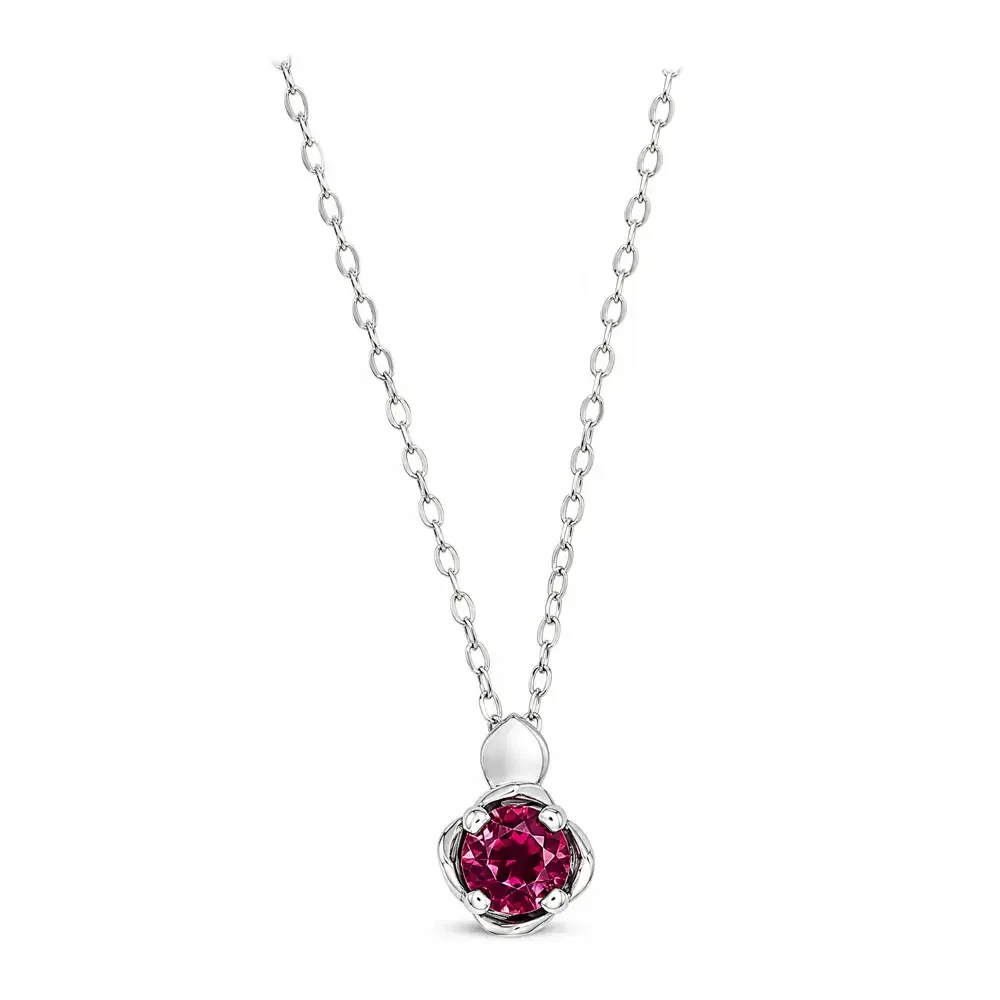 Mahenge Spinel Femme Petale Classic Tulip Necklace