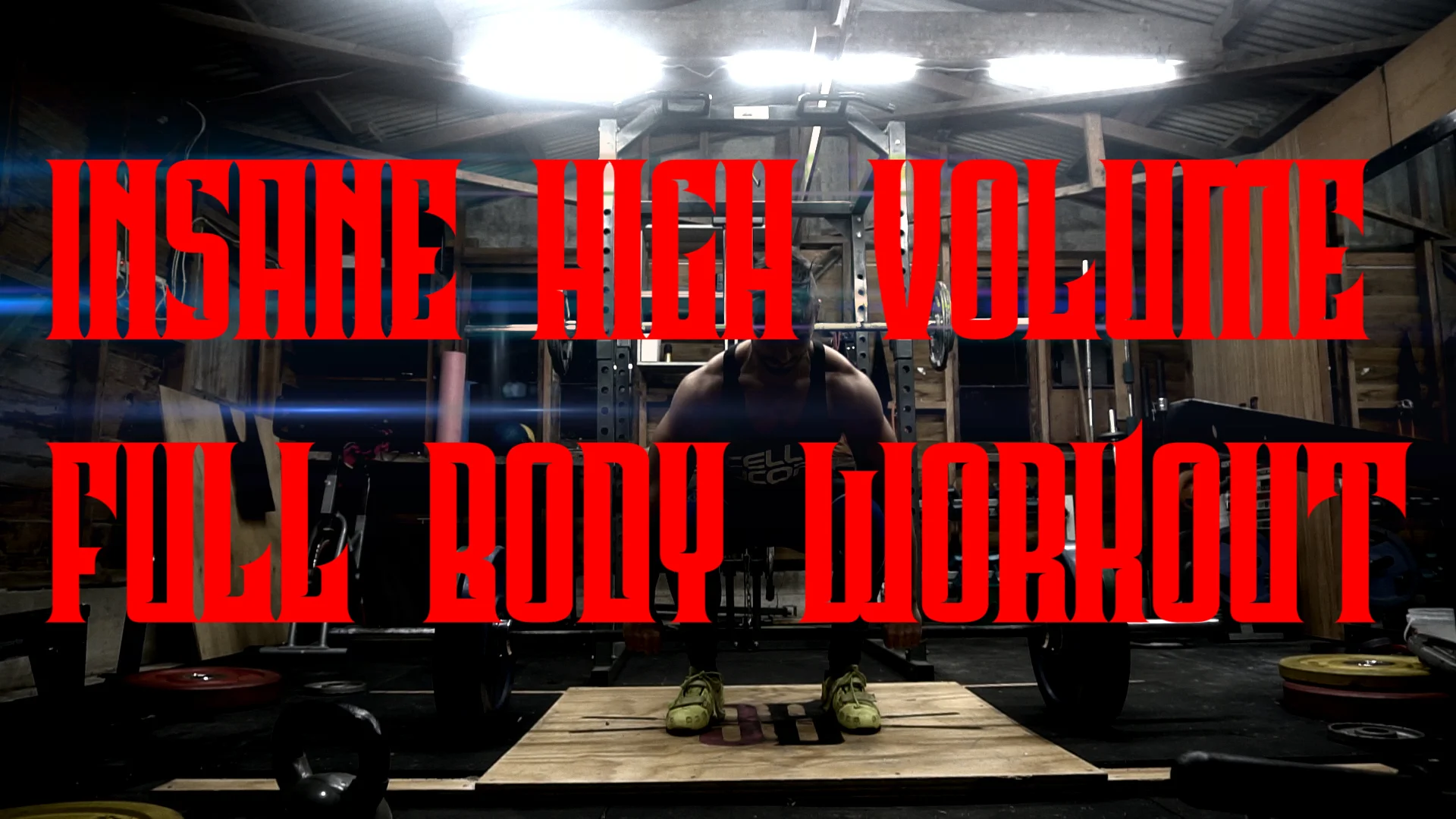Insane High Volume Full Body Work out. The "300" Spartan workout is a warm up compared to this.