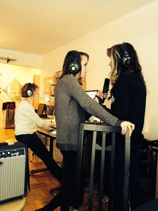 Working With Courage My Love (Phoenix & Mercedes Arnhorn) At My NYC Studio
