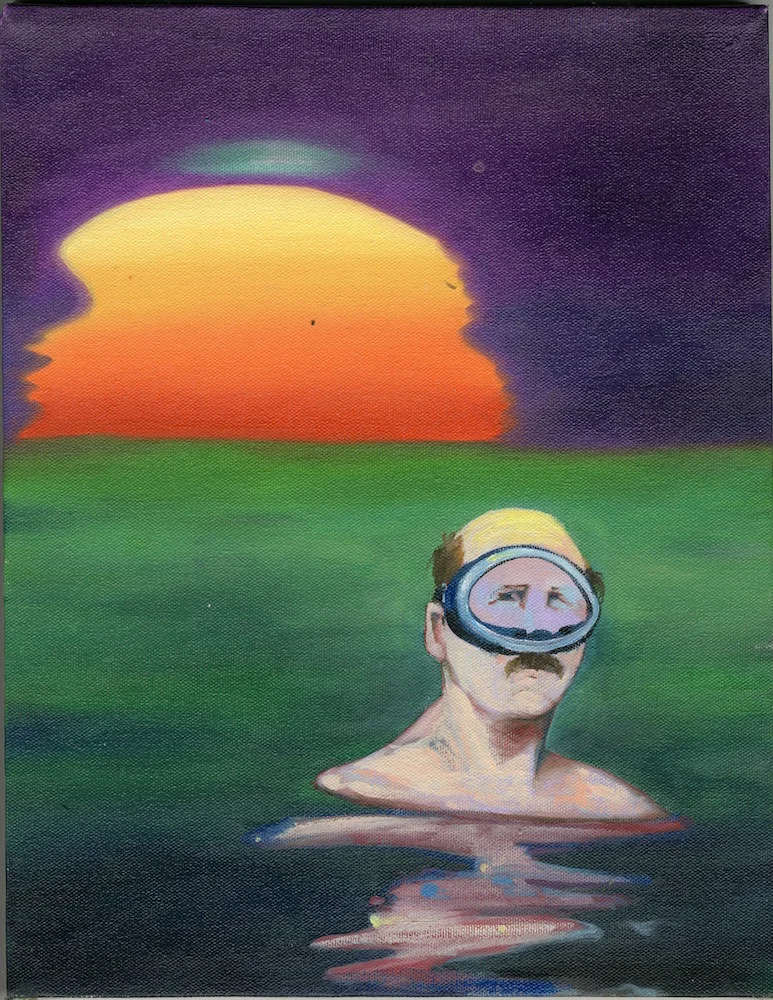 Pearl Diver 2015, Oil on Canvas,  11x14 inches.jpg