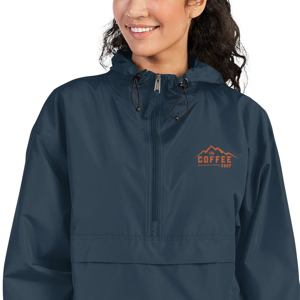 Embroidered Champion Packable Jacket 