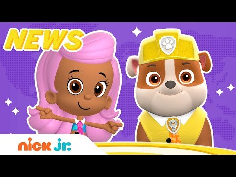 Nick Jr. News w/ Molly & Rubble 🗞️ PAW Patrol & Bubble Guppies
