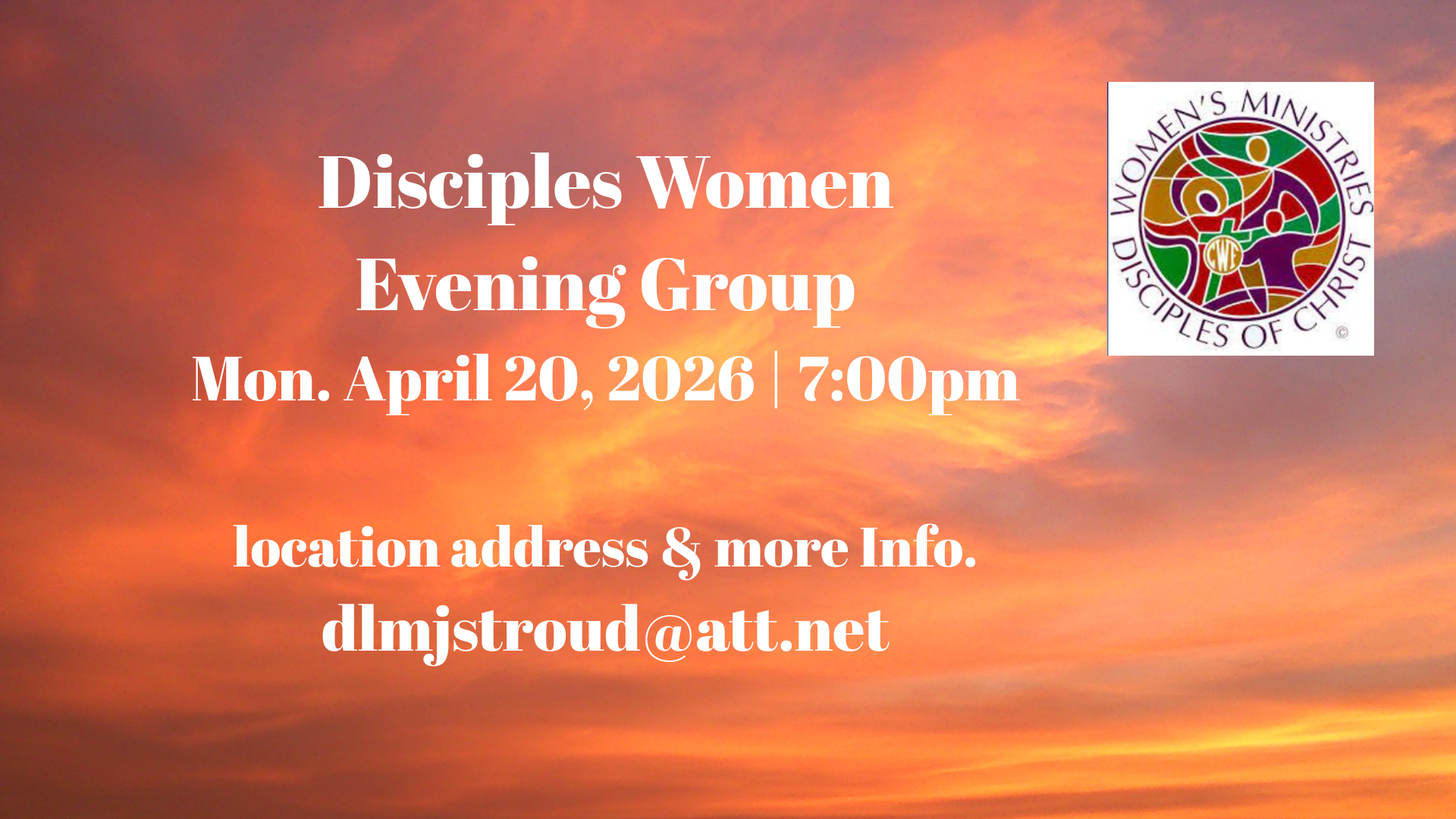 Disciples Women - Evening Group