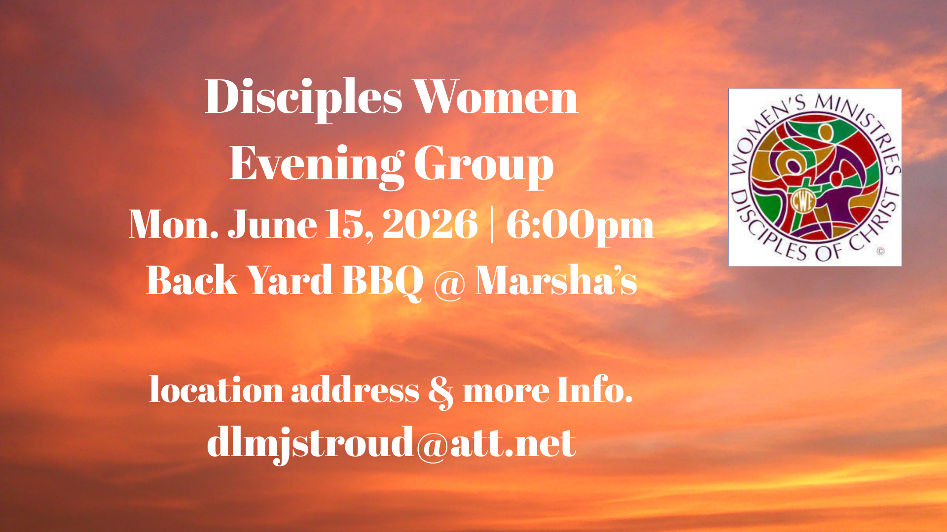 Disciples Women - Evening Group