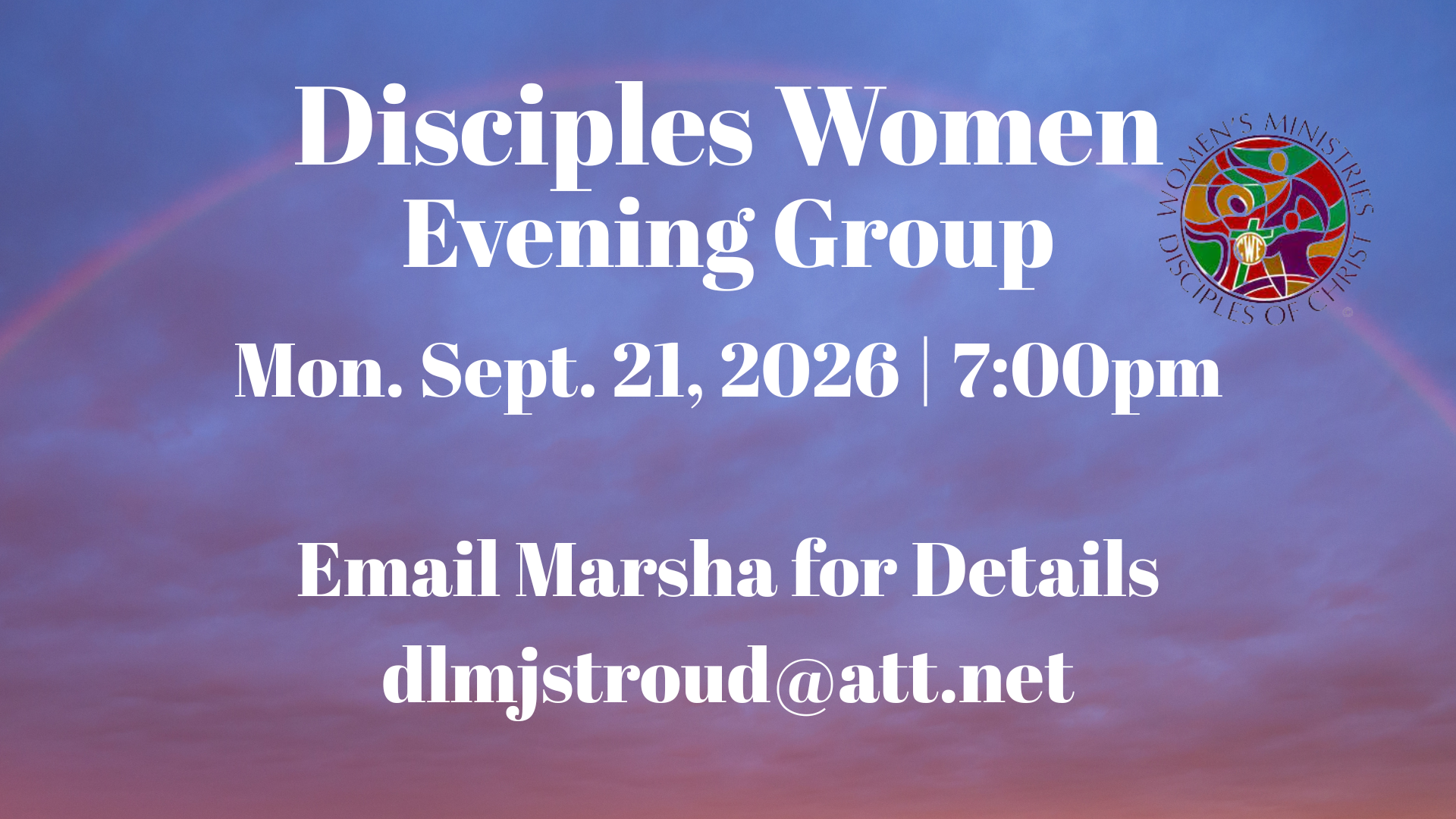 Disciples Women - Evening Group