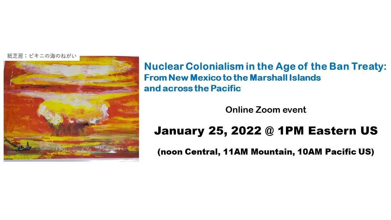 Nuclear Colonialism in the Age of the Ban Treaty: Speaking Event