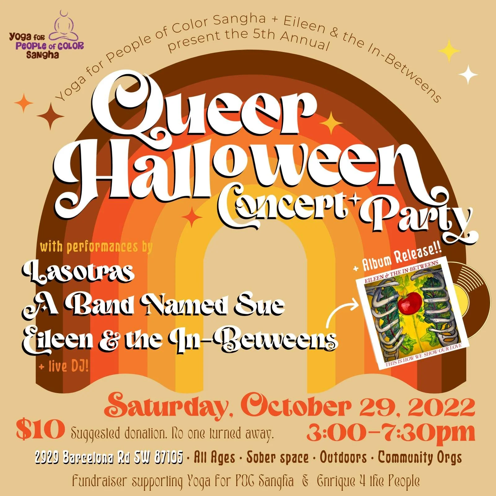 Eileen & the In-Betweens 4th Album Release & Queer Halloween Party!