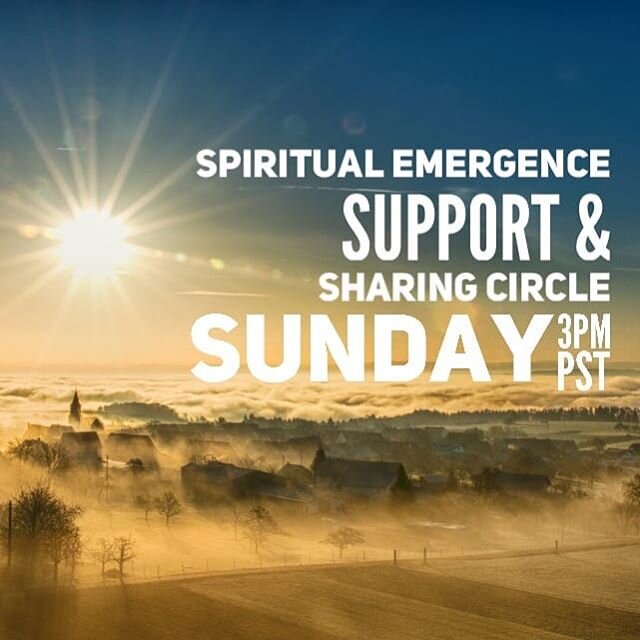 Join @heartstar.radiance, @biodellic, @brooke.west.yoga, and I for a free/donation-based spiritual emergence support group! The energy has been all over the place lately. Come ground that energy and share your process in a safe space. DM me for the l