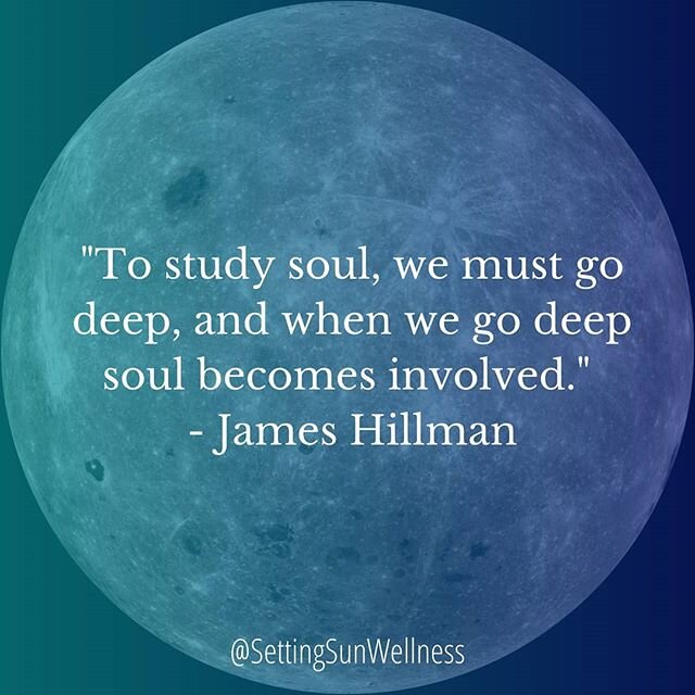 To get in touch with soul, we need to go deep within the body. Deep into that felt sensation in your bones that constantly whispers in your ear. Deep within the dream space, where psyche casts its shadow. Soul is always present, but sometimes we need