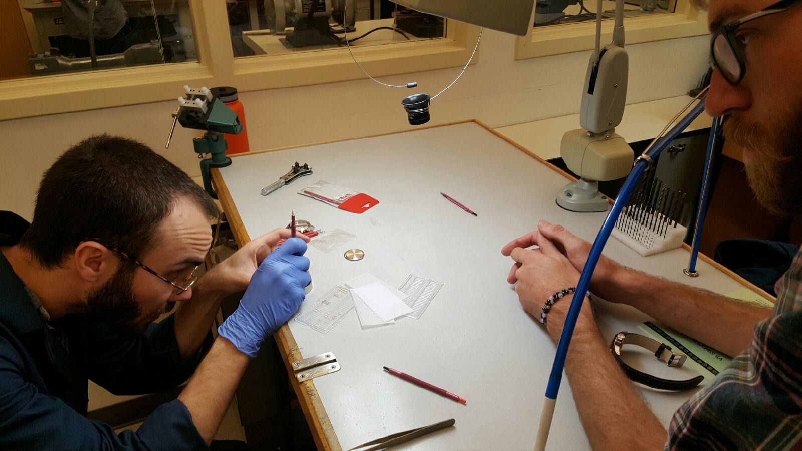 Field Standard assembly. Photo: A. Diaz
