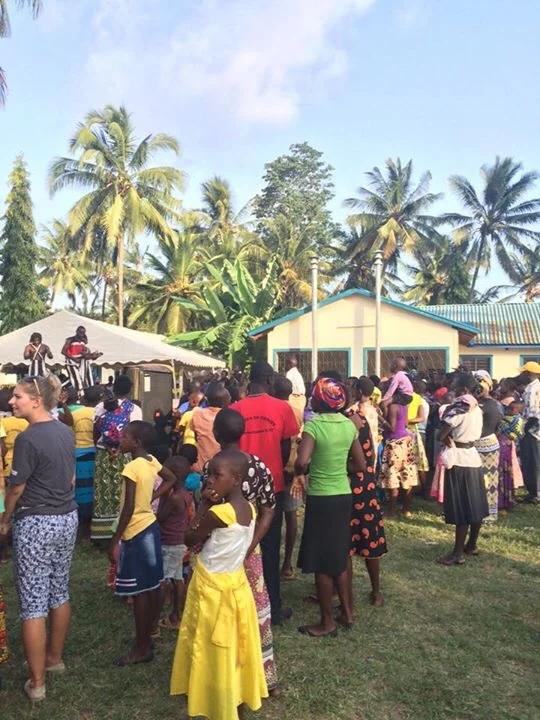 The people of Bomani enjoying the celebration day! 