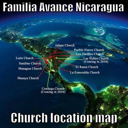 Churches Planted in Nicaragua