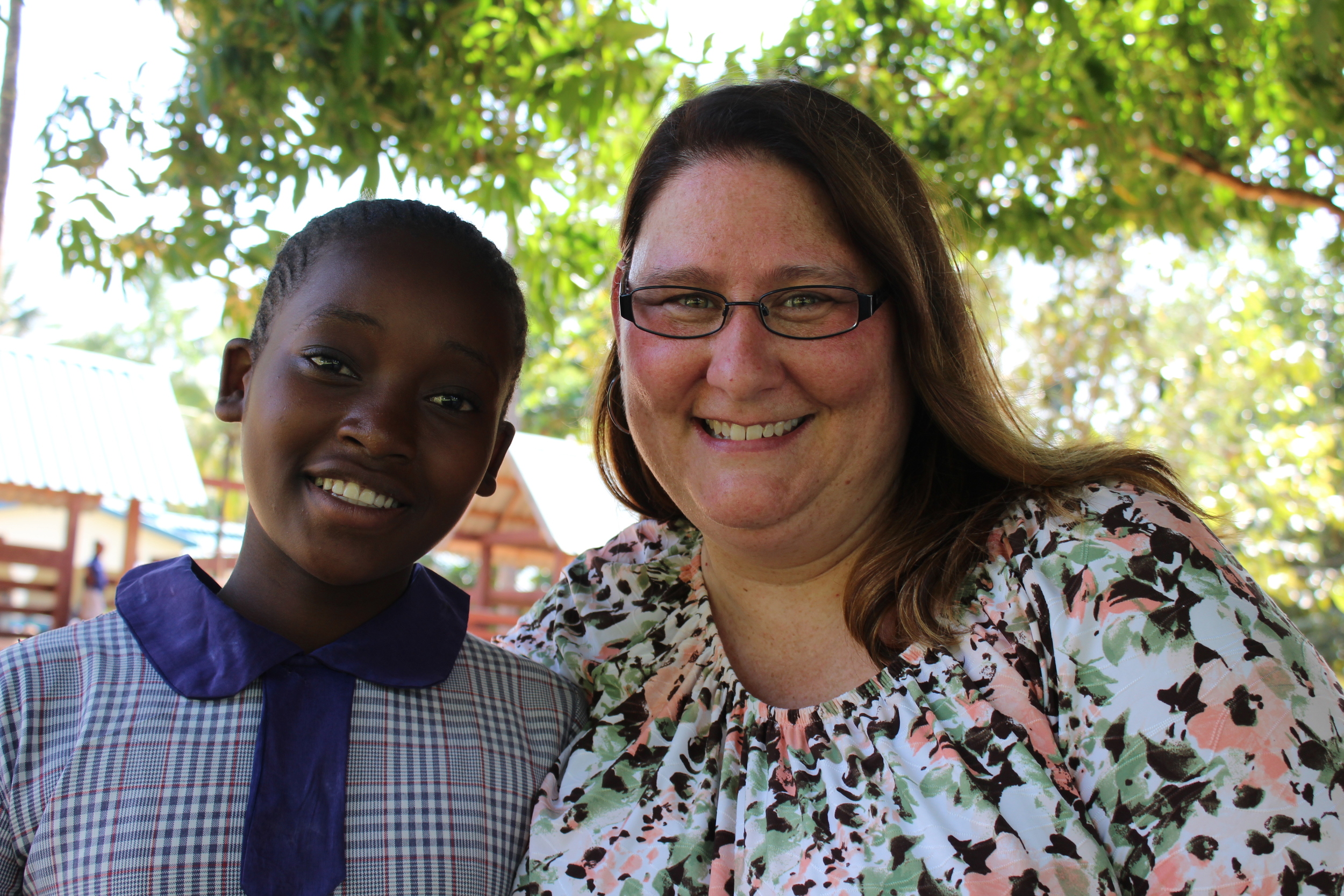 Lisa does a great job administrating many details for their missions work, but her love is for the people of Kenya!