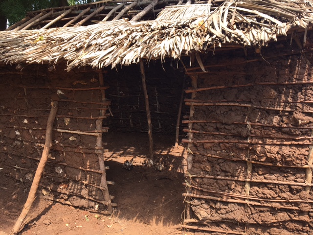 We left behind money with the pastor to finish the roof.