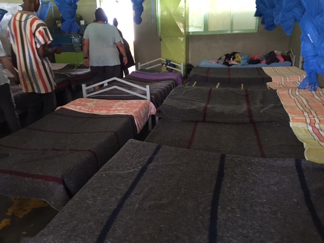 Hanzi's room. Twenty children and two adults.