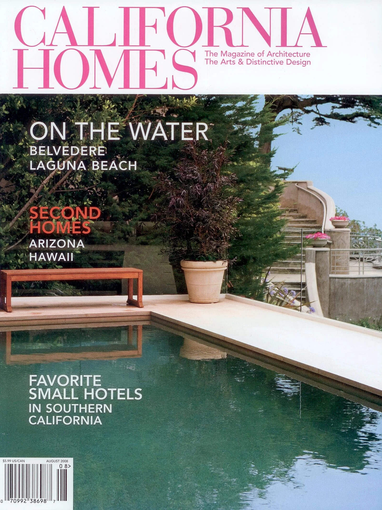 California Homes Magazine - August 2008 - Cover.jpg