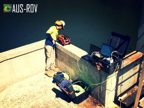 OCTOBER 2014 DAM INSPECTION FOR SEQ WATER AT LITTLE NERANG DAM ON THE GOLD COAST.